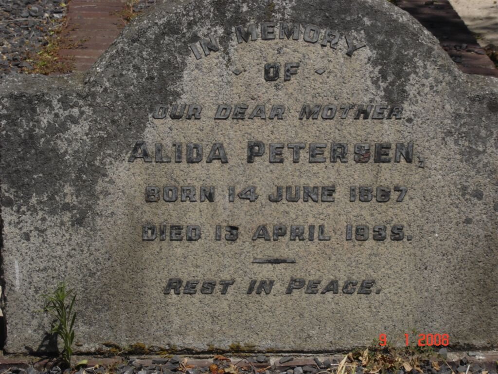 PETERSEN Alida 1867-1935