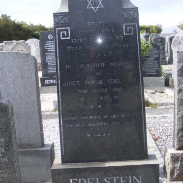 EDELSTEIN Joyce Friede -190?