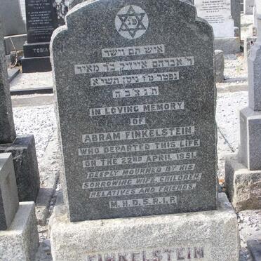 FINKELSTEIN Abram -1951