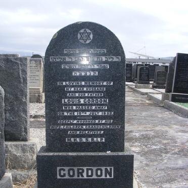 GORDON Louis -1952