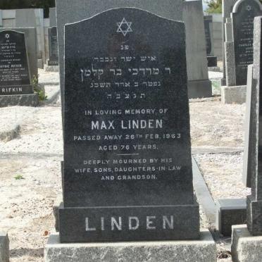 LINDEN Max -1963