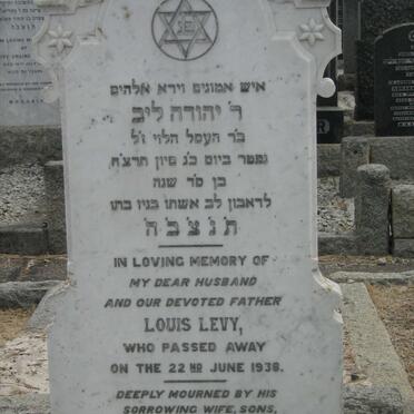 LEVY Louis -1938