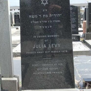 LEVY Julia -1978