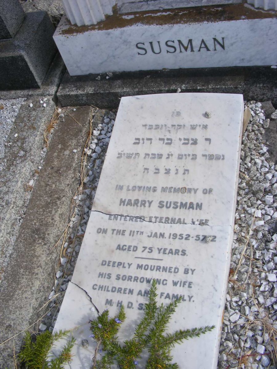SUSMAN Harry -1952