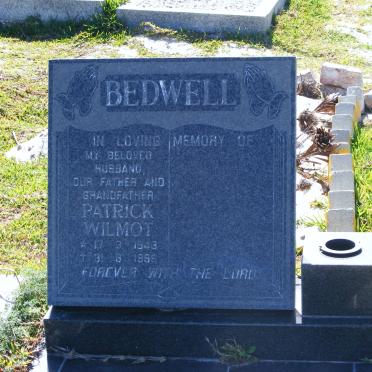 BEDWELL Patrick Wilmot 1943-1996