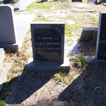 BROWNE Doris -1985 :: CLARK Gail 1950-1985 :: CLARK Fiona Margret 1975-1985