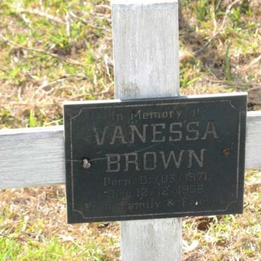 BROWN Vanessa 1971-1998