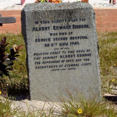 BINGHAM Albert Edward  -1941