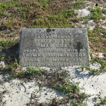 COX May 1879-1958