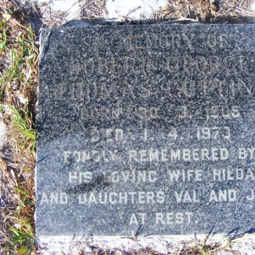 CUTTING Robert George Thomas 1905-1973
