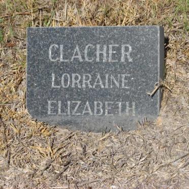 CLACHER Lorraine Elizabeth