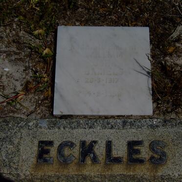 ECKLES :: DANIELS William John 1917-1998