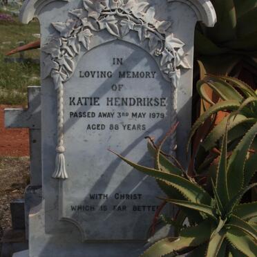 HENDRIKSE Katie -1979