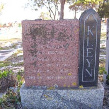 KLEYN 1851-1938