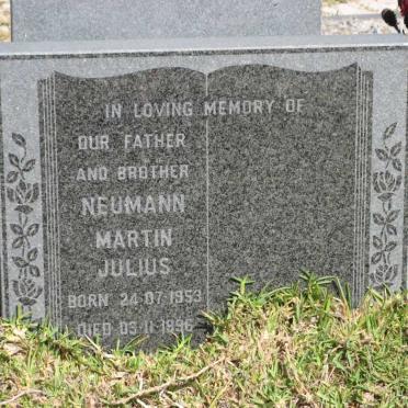 NEUMANN Martin Julius 1953-1996