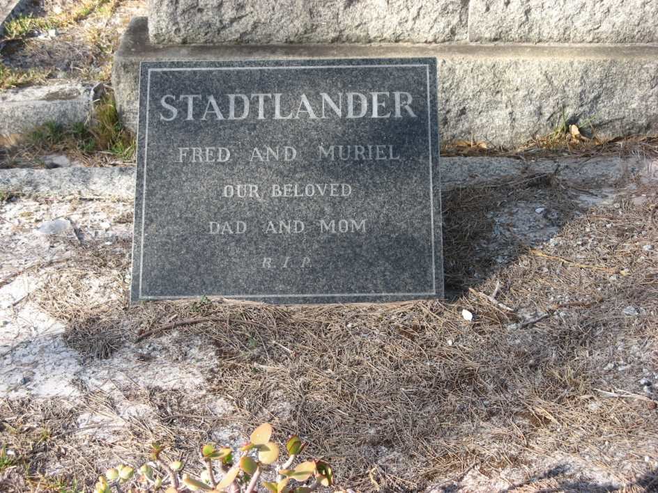 STADTLANDER Fred & Muriel