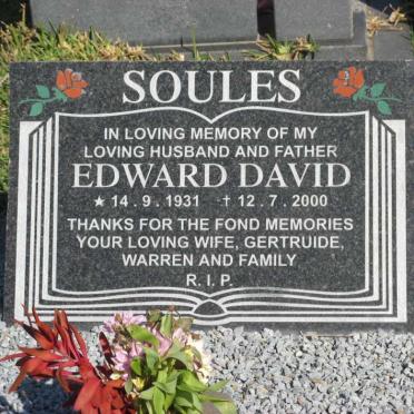 SOULES Edward David 1931-2000