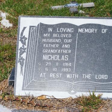 COETZEE Nicholas 1914-1993