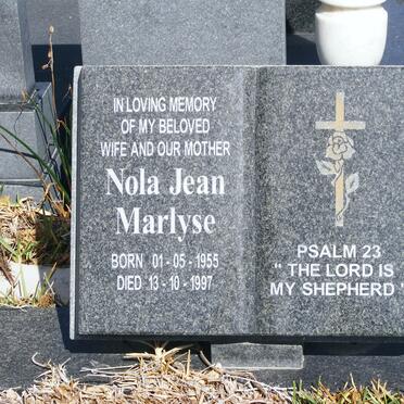 ? Nola Jean Marlyse 1955-1997