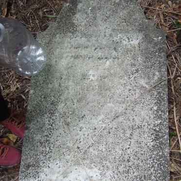 HENDRICKS Mary 1840-18?8 :: HENDRICKS George -1893