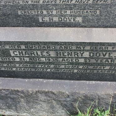 DOVE Charles Henry -1935