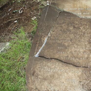 MULLER Franciscus P.D. -1917 &amp; Maria E.?. P. TOERIEN 1839-1908