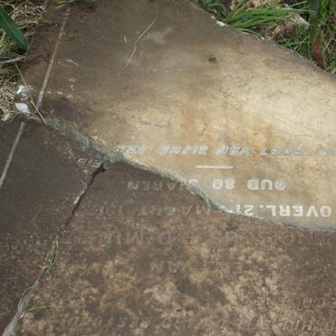 MULLER Franciscus P.D. -1917