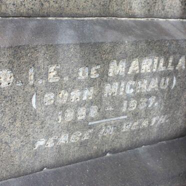 MARILLAC D.I.E., de nee MICHAU 1888-1937