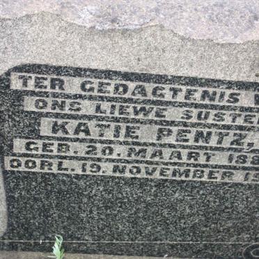 PENTZ Katie 1882-1925