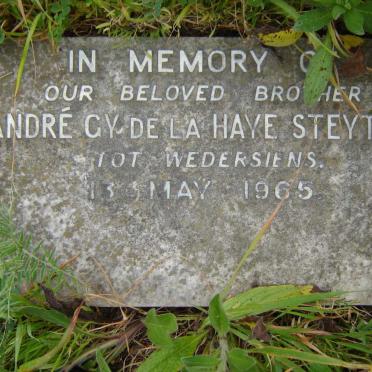 STEYTLER André Gy De La Haye -1965