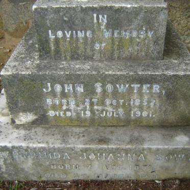 SOWTER John 1852-1901