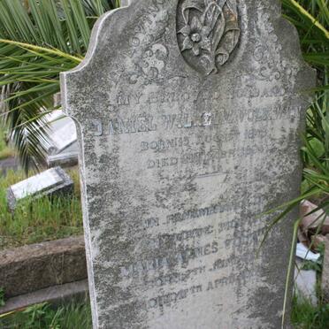 VOLKWYN Daniel Wilhelm 1848-1894 &amp; Maria Agnes 1850-1917