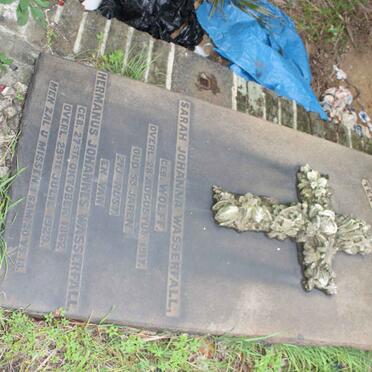 WASSERFALL Hermanus Johannes 1862-1929 &amp; Sarah Johanna WOLFF 1862-1929