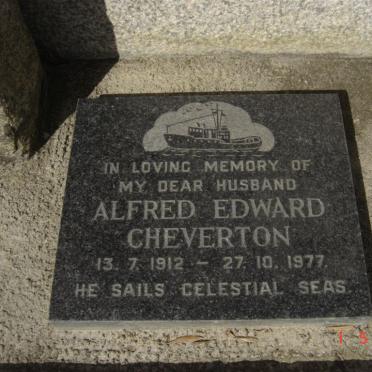 CHEVERTON Alfred Edward 1912-1977