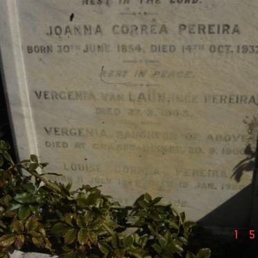 PEREIRA family