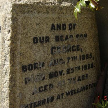 THOMAS George 1885-1926