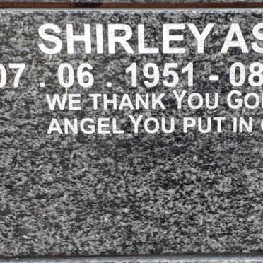 ASHTON Shirley 1951-2018
