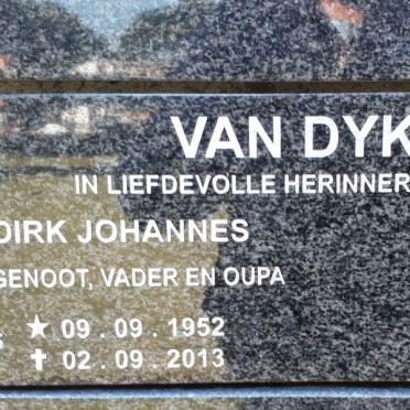 DYK Dirk Johannes, van 1952-2013