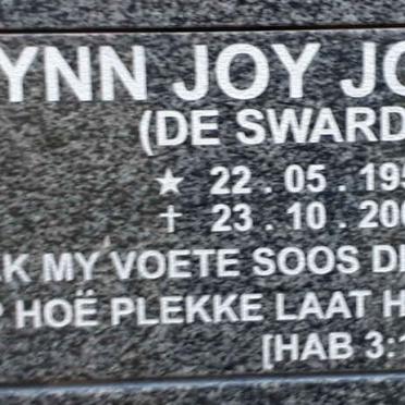 JOOSTE Lynn Joy nee DE SWARDT 1958-2006