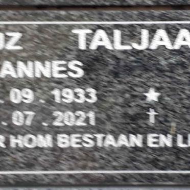 TALJAARD J.J.Z. 1933-2021 &amp; C.J.M. 1932-2020