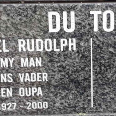 TOIT Daniel Rudolph, du 1927-2000 &amp; Marie 1928-2001