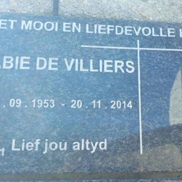 VILLIERS Abie, de 1953-2014