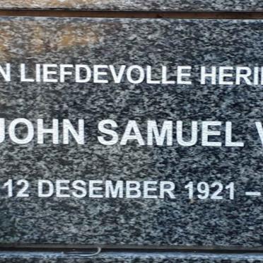 VERCUEIL Johan Samuel 1921-2006
