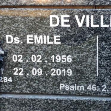 VILLIERS Emile, de 1956-2019 &amp; Hermien