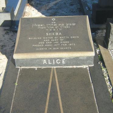ALICE Sheba -1973