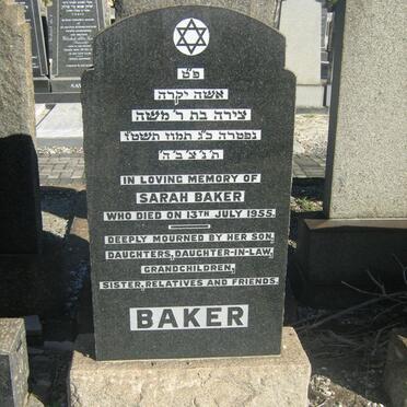 BAKER Sarah -1955