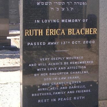 BLACHER Ruth Erica -2000
