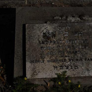 BRIEGER Leopold -1945