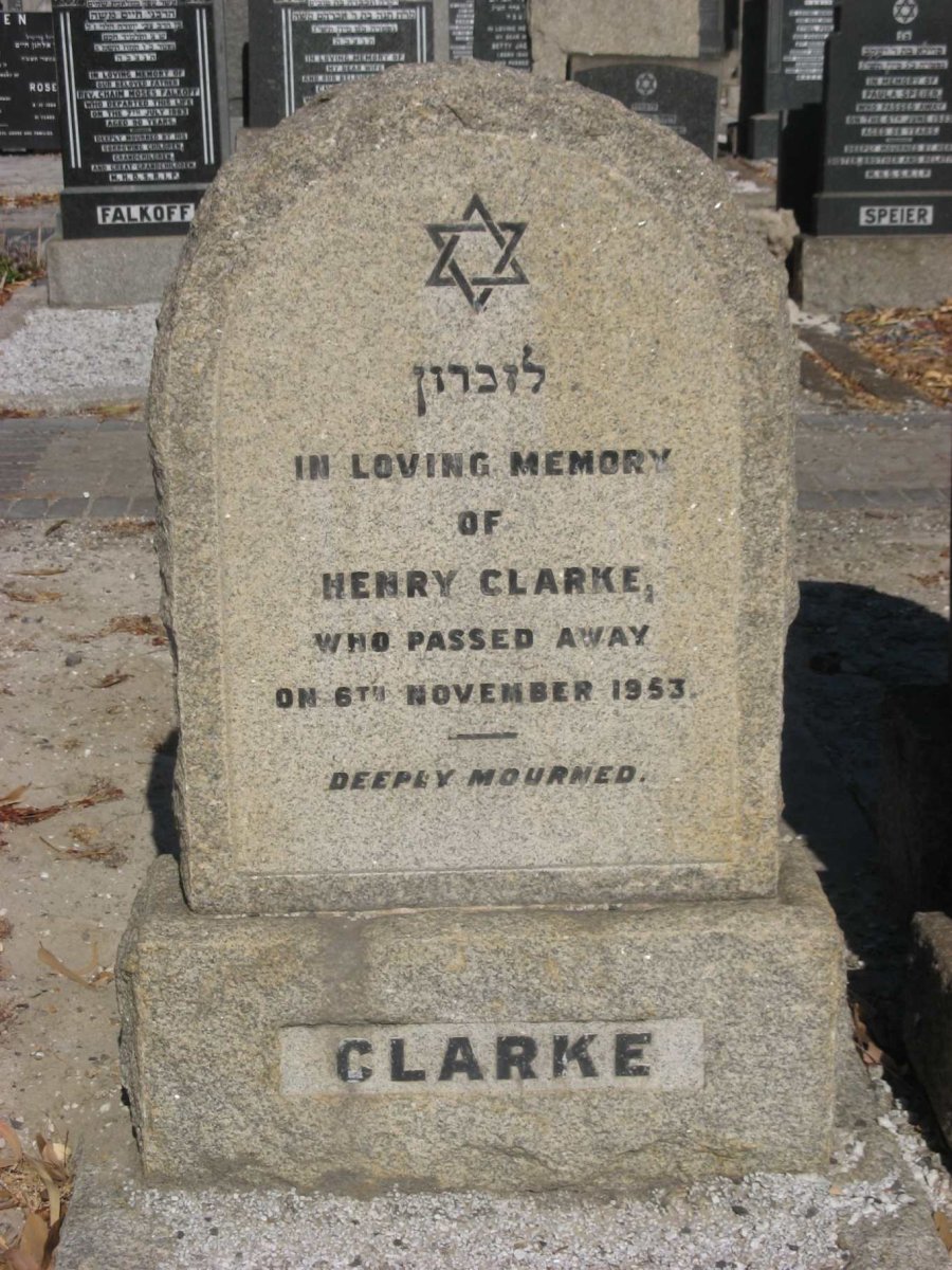 CLARKE Henry -1953