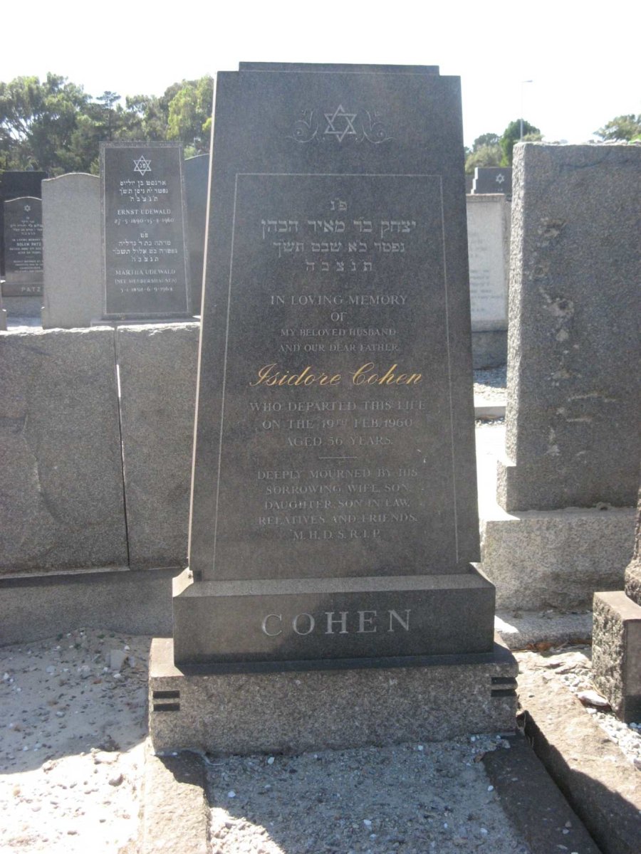 COHEN Isidore -1960